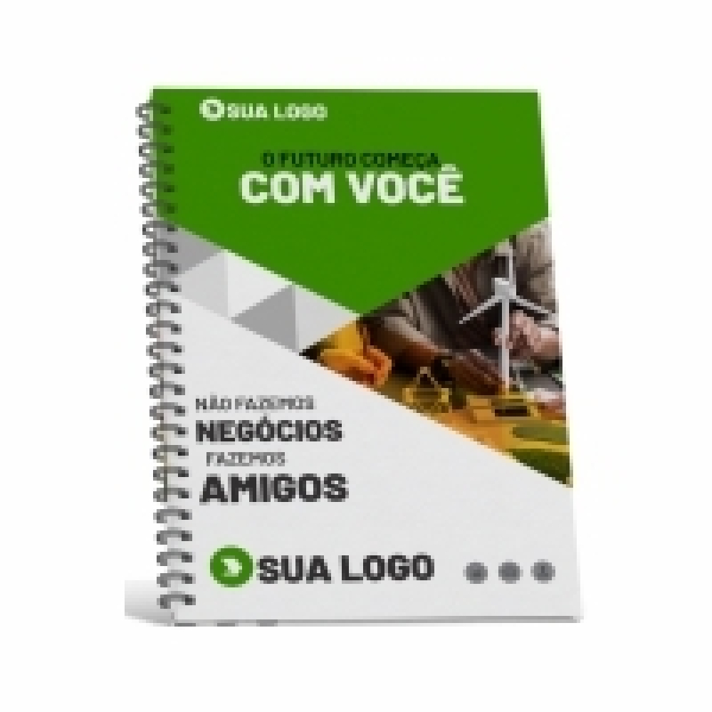 Caderno de negócios tam 16 x 23 capa dura.-TCADERNODENEGOCIOS