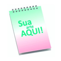 Bloco de anotações Flexível 15x21,  Wire-o