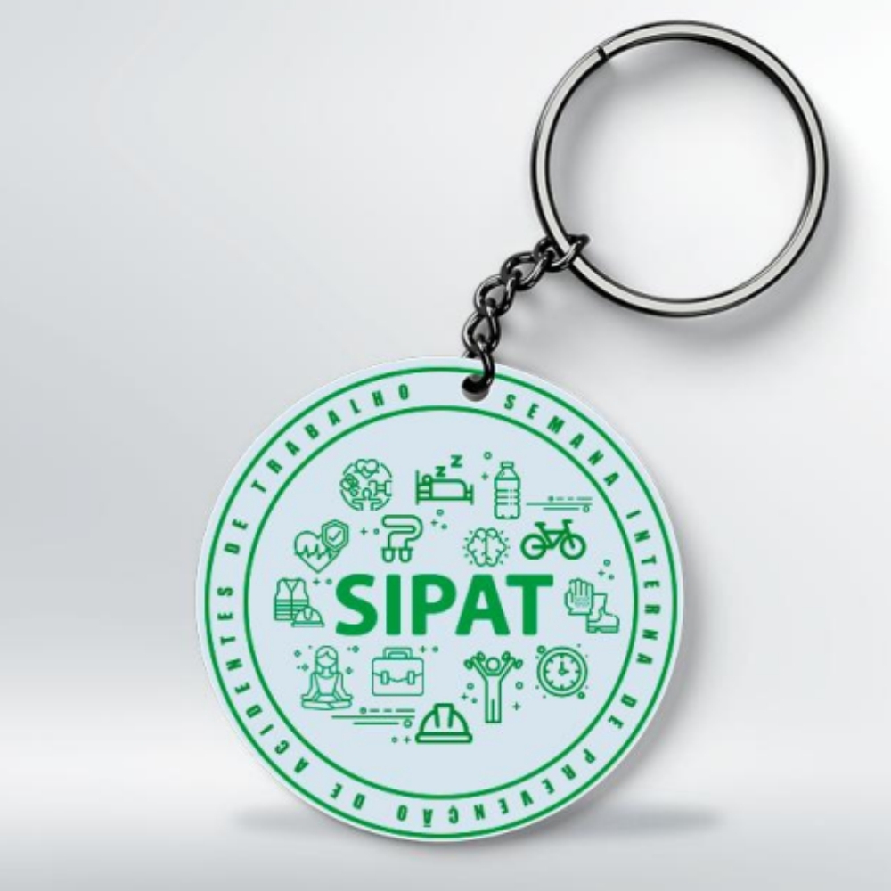 Chaveiro em Acrílico Cor 